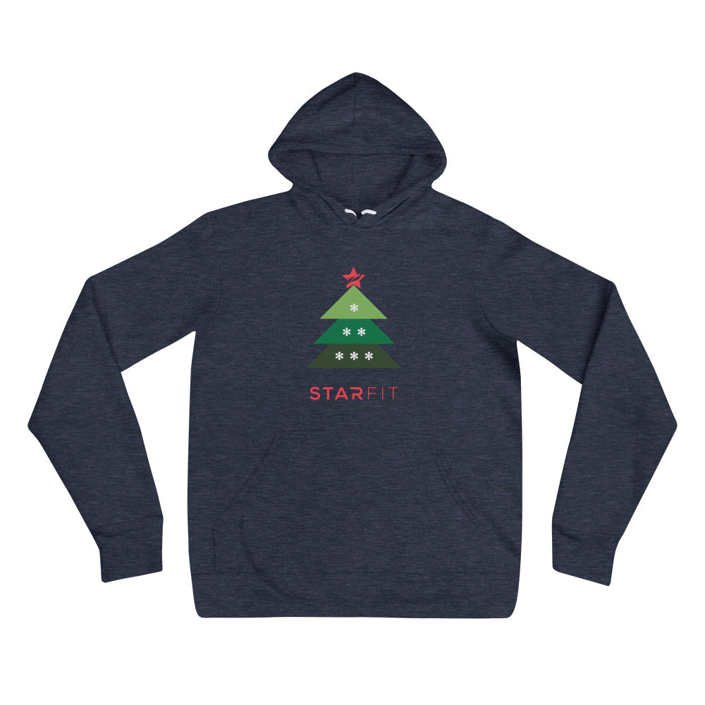Holiday Tree Hoodie - StarFit Studio
