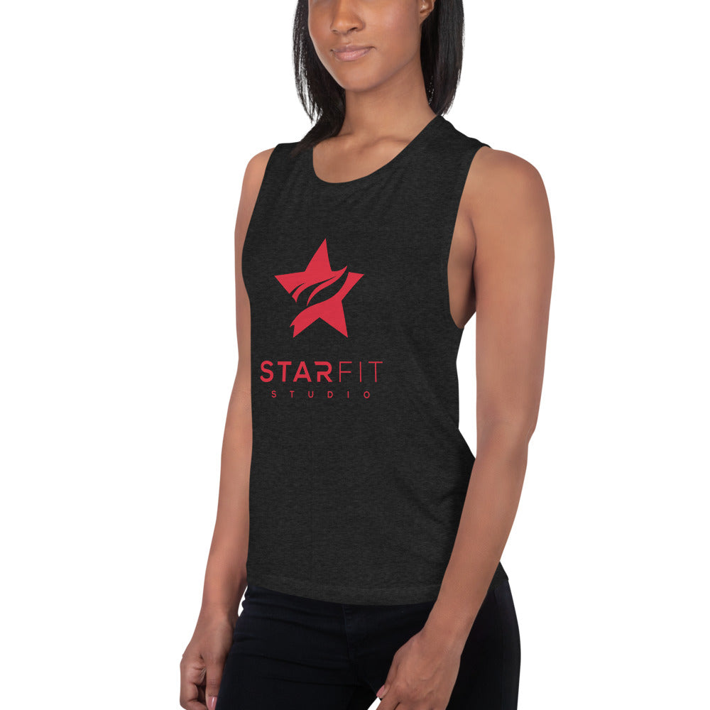 Ladies’ Muscle Tank - Standard Logo - (All Colors) - StarFit Studio