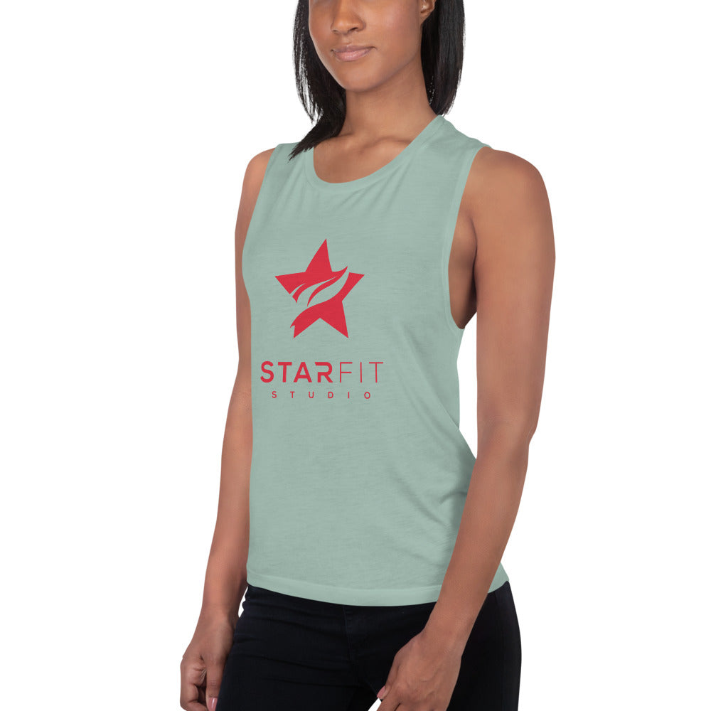 Ladies’ Muscle Tank - Standard Logo - (All Colors) - StarFit Studio