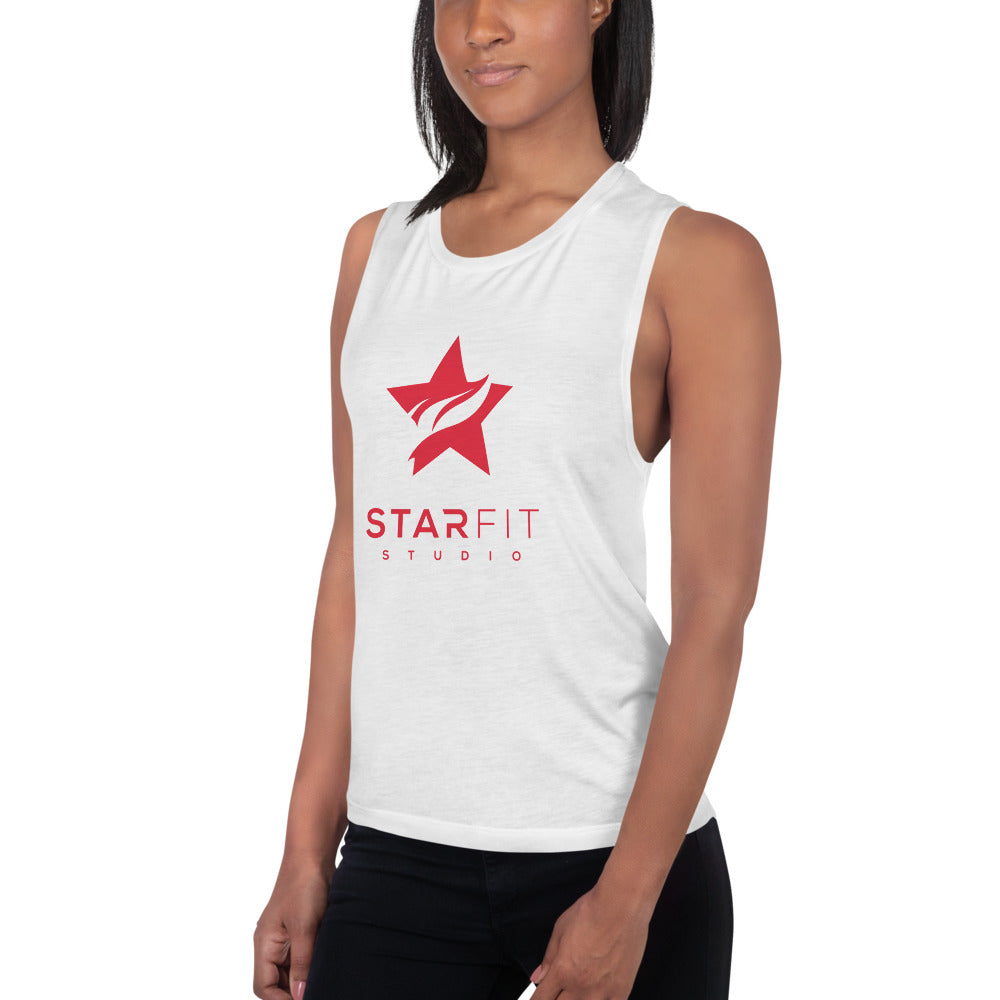 Ladies’ Muscle Tank - Standard Logo - (All Colors) - StarFit Studio