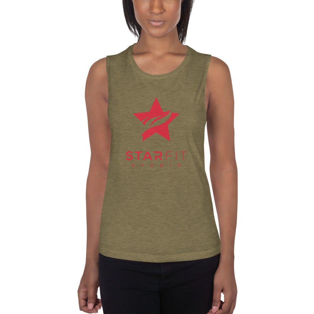 Ladies’ Muscle Tank - Standard Logo - (All Colors) - StarFit Studio
