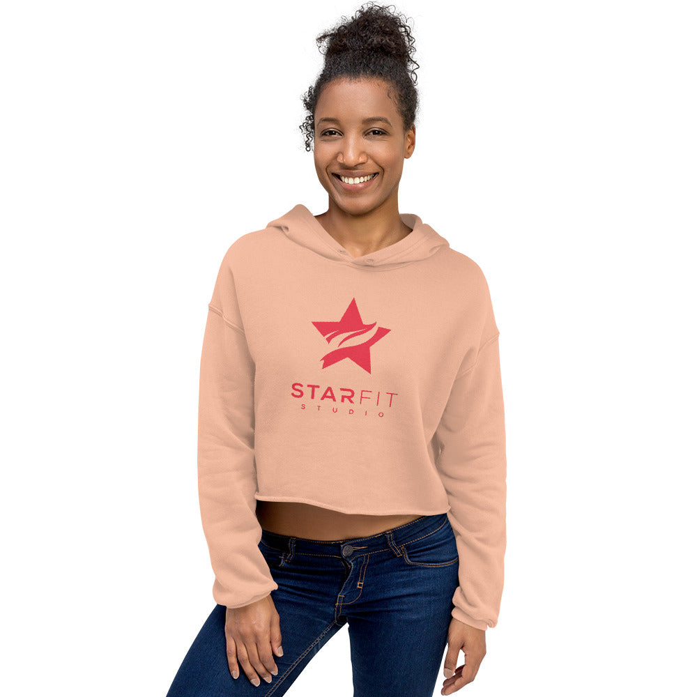 Crop Hoodie - Standard Logo - (All Colors) - StarFit Studio