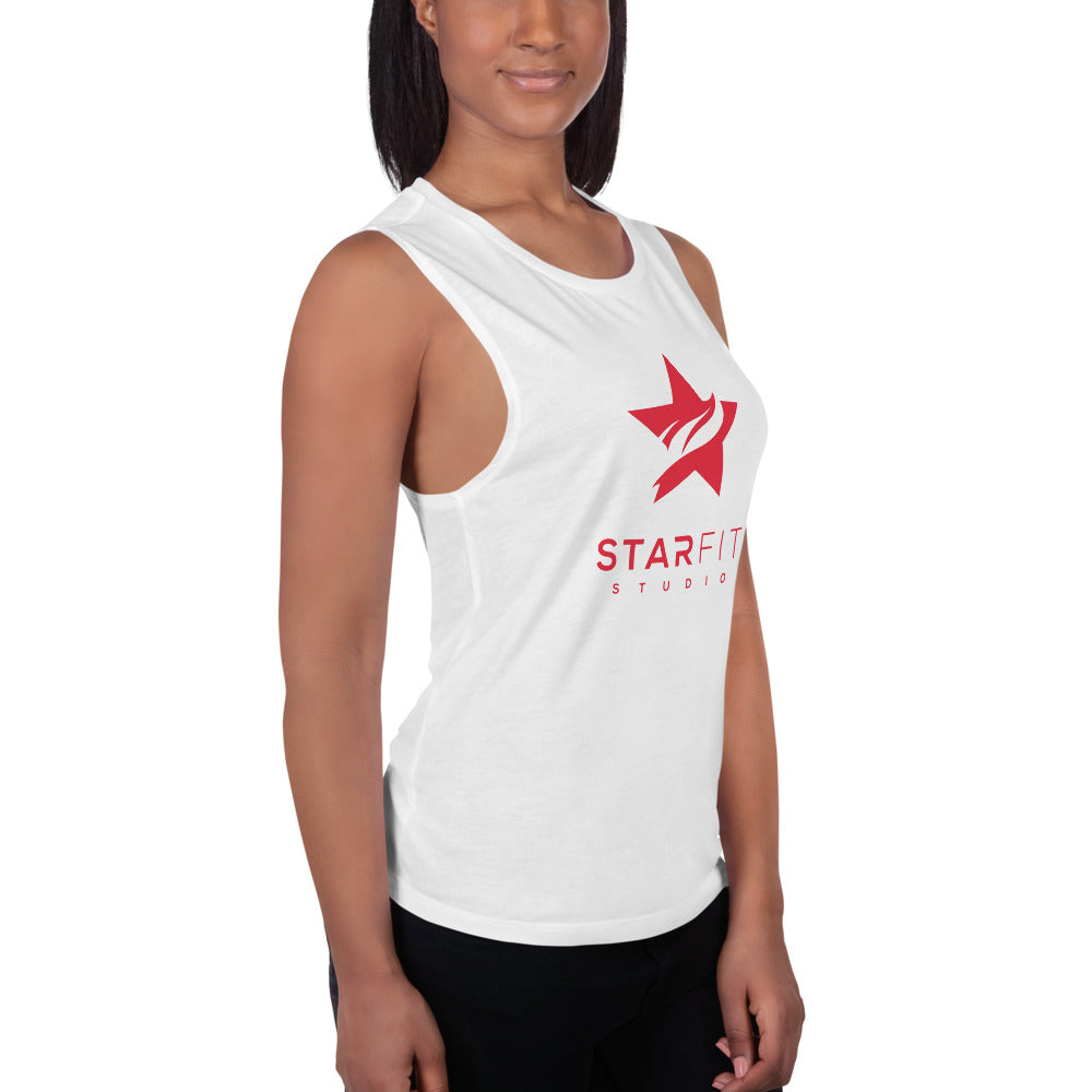 Ladies’ Muscle Tank - Standard Logo - (All Colors) - StarFit Studio