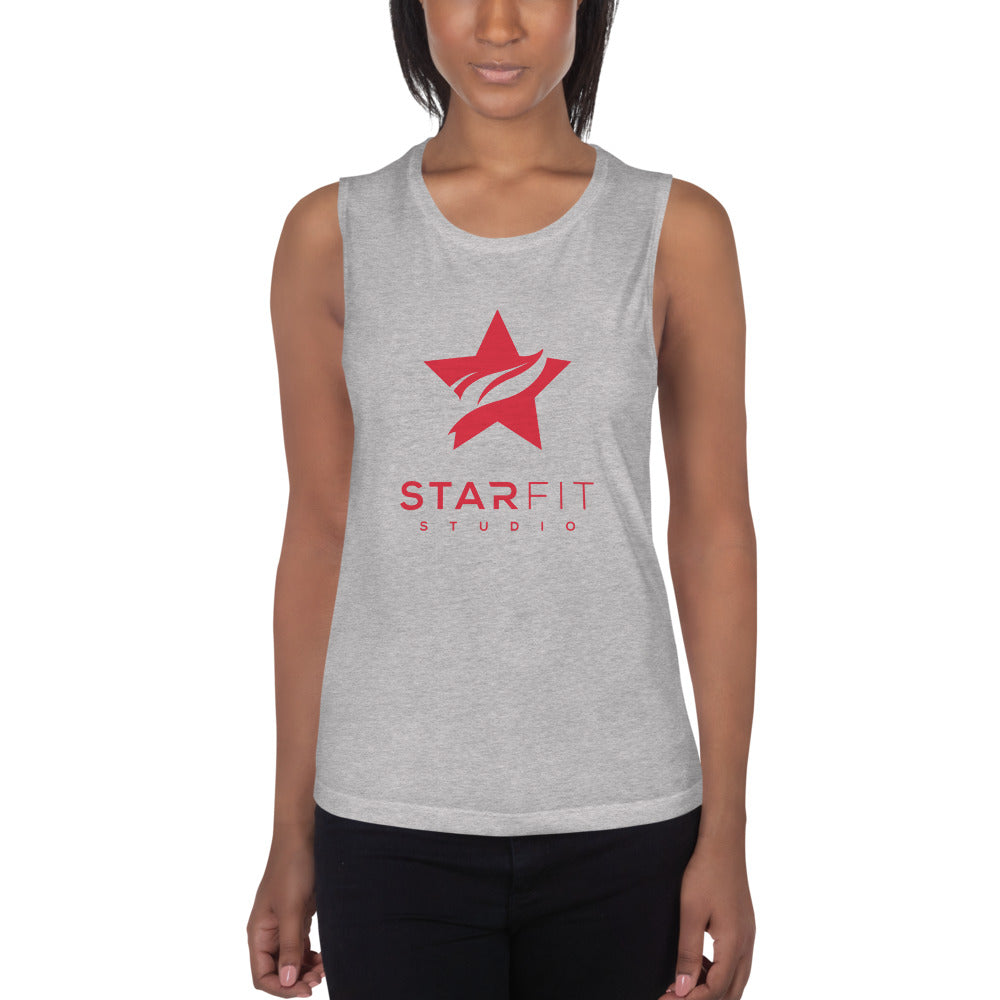Ladies’ Muscle Tank - Standard Logo - (All Colors) - StarFit Studio
