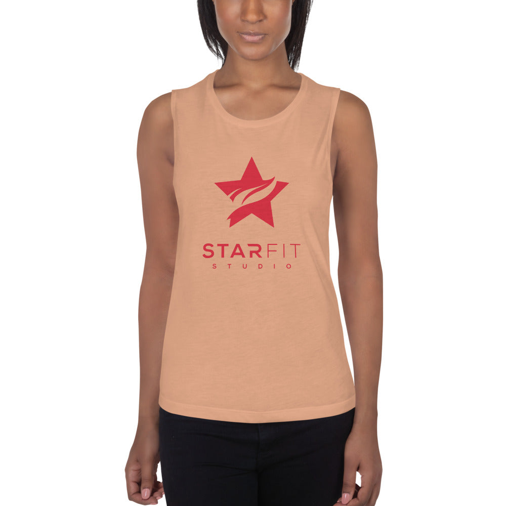 Ladies’ Muscle Tank - Standard Logo - (All Colors) - StarFit Studio
