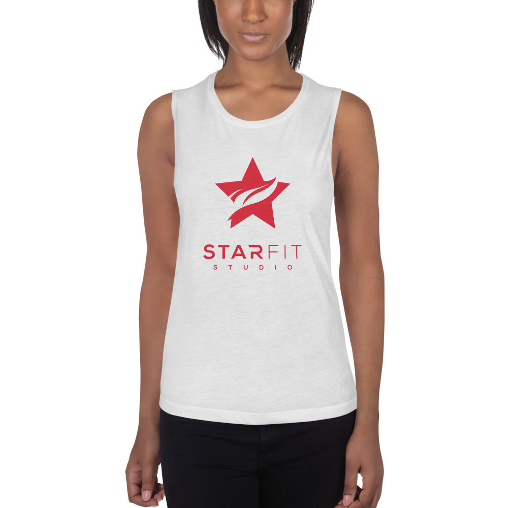 Ladies’ Muscle Tank - Standard Logo - (All Colors) - StarFit Studio