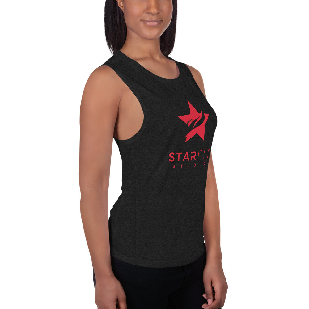 Ladies’ Muscle Tank - Standard Logo - (All Colors) - StarFit Studio