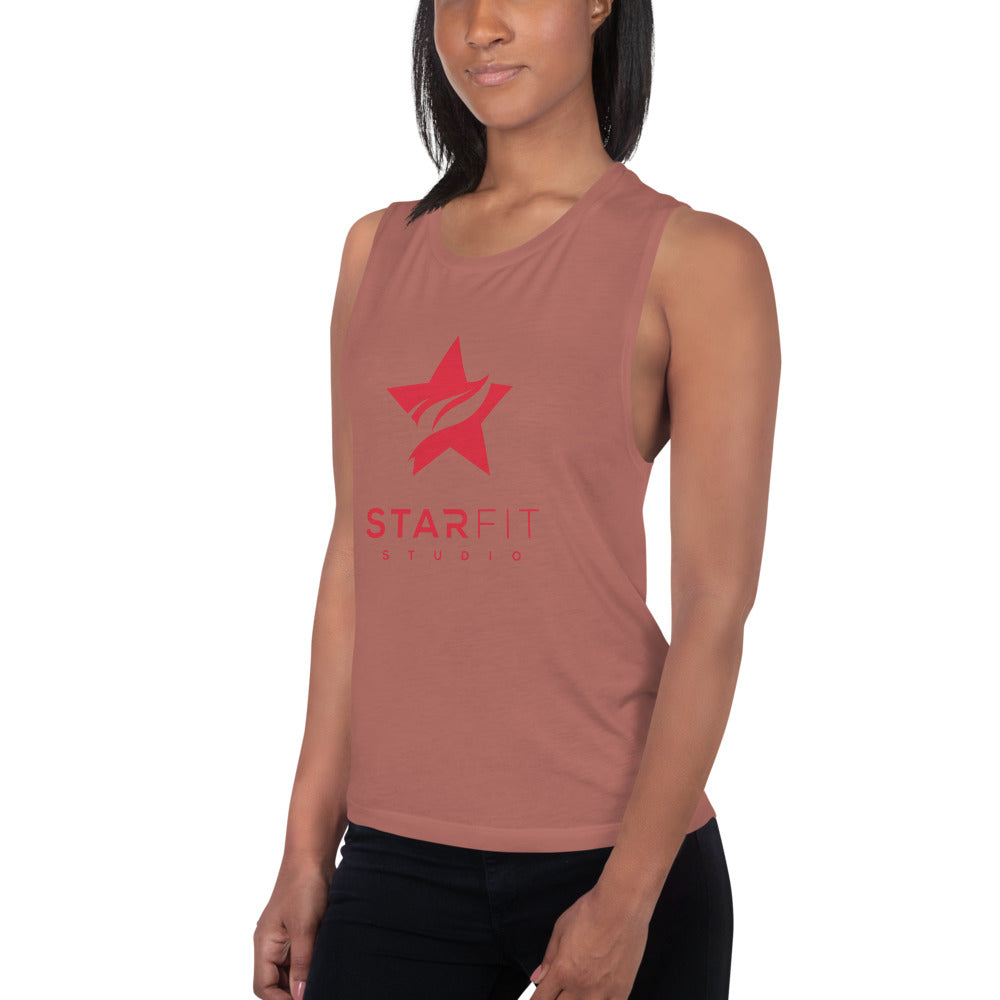 Ladies’ Muscle Tank - Standard Logo - (All Colors) - StarFit Studio