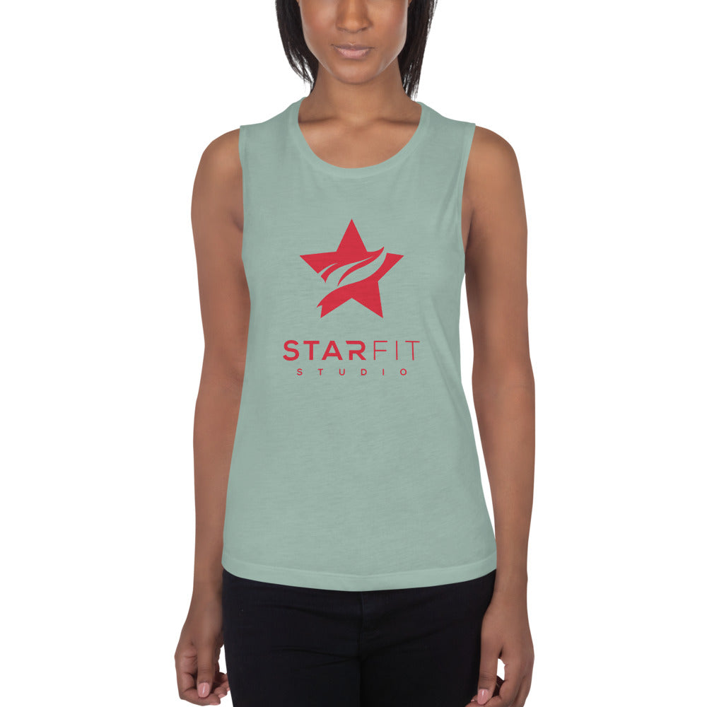 Ladies’ Muscle Tank - Standard Logo - (All Colors) - StarFit Studio
