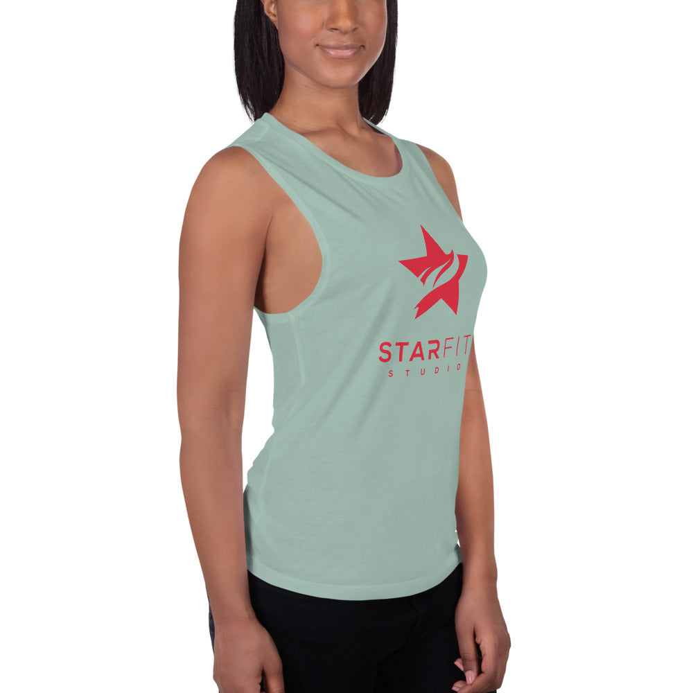 Ladies’ Muscle Tank - Standard Logo - (All Colors) - StarFit Studio