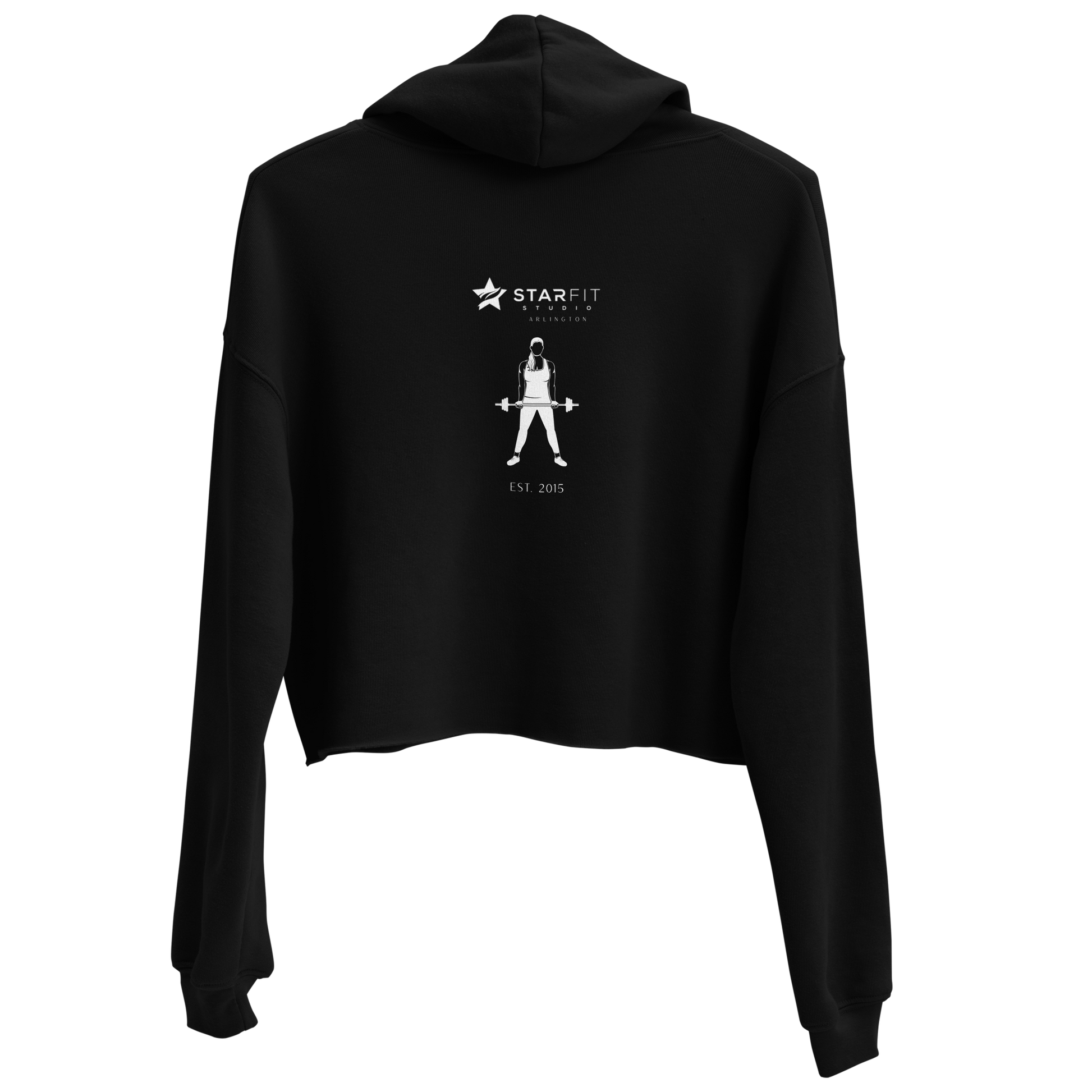 Arlington 10 Year Anniversary Crop Hoodie - StarFit Studio