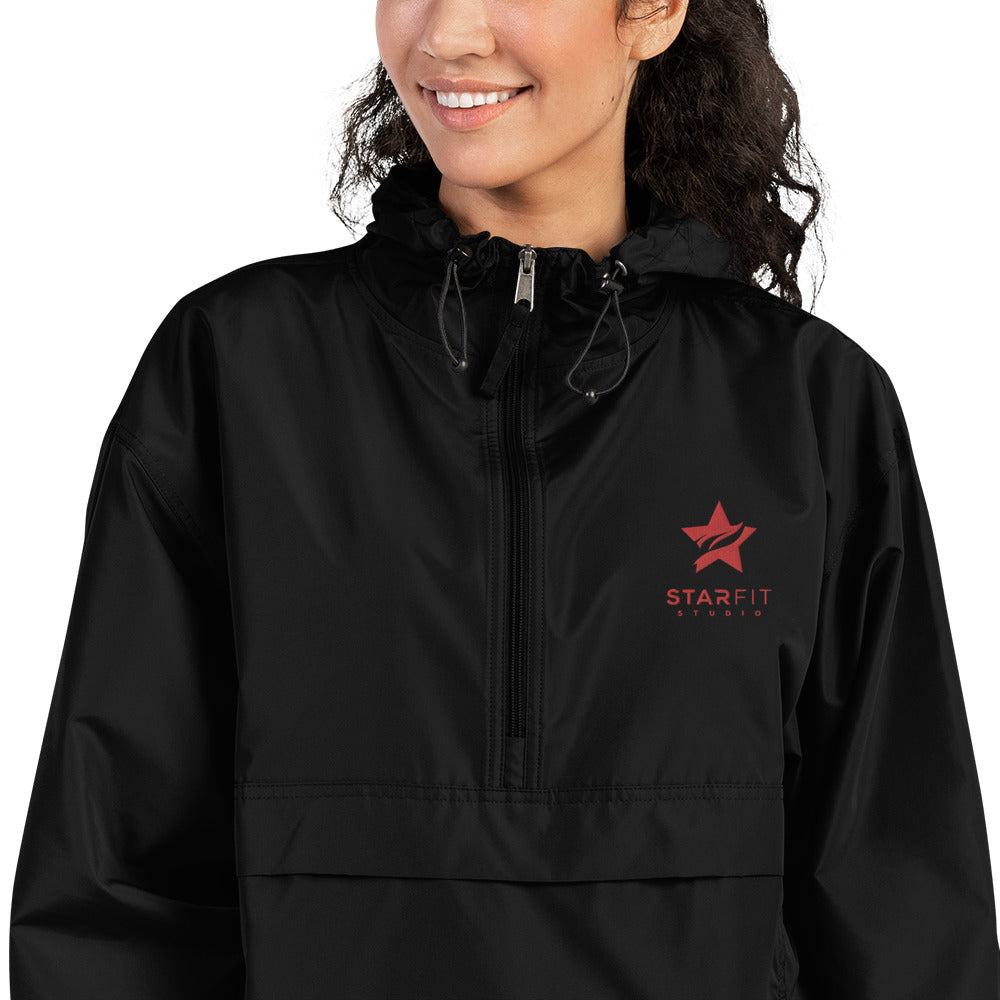 Embroidered Champion Packable Jacket - StarFit Studio