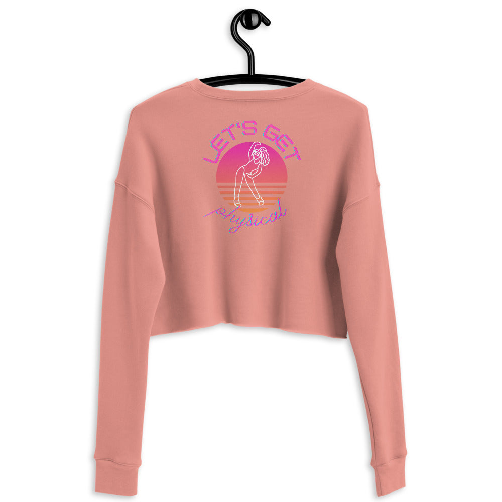 80's discount cropped sweatshirt