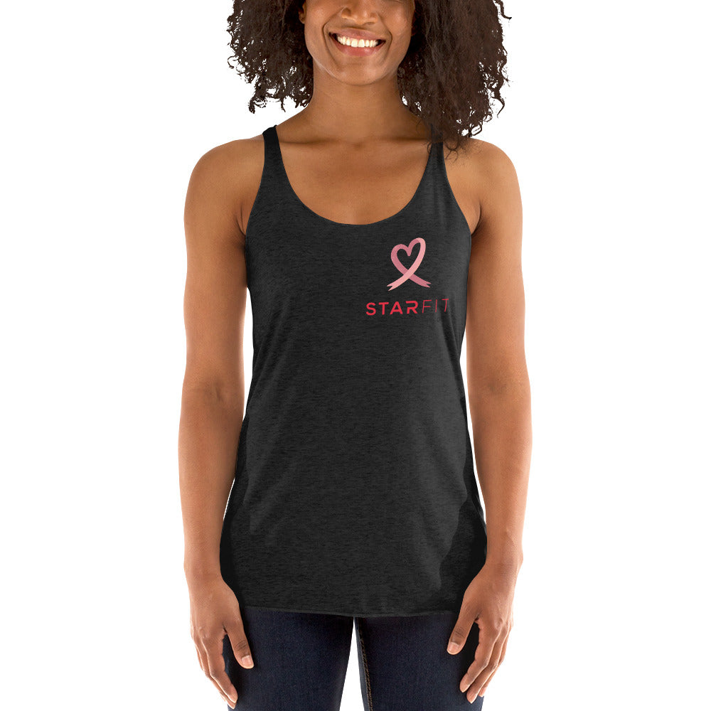 Breast Cancer Awareness Month Racerback Tank - StarFit Studio